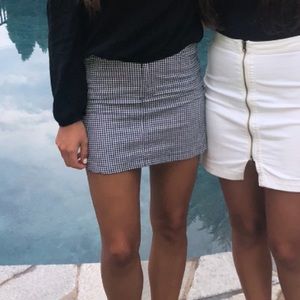 Brandy Melville Gingham Skirt